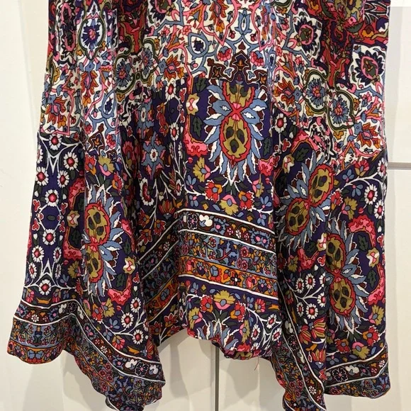 Maeve Anthropologie Multicolor Floral Midi Dress. Size 2. - Picture 4 of 9